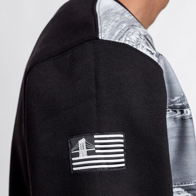 Cayler & Sons sweatshirt Crooklyn Skyline Crewneck black / grey / white WL-CAY-AW16-AP-12