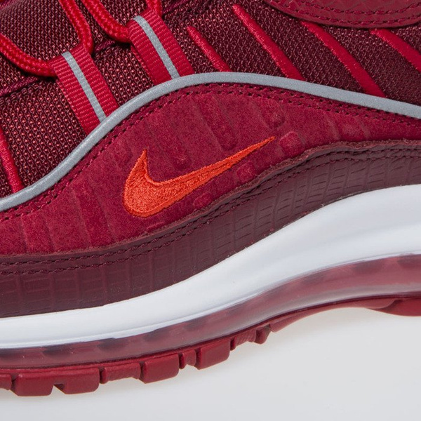 Sneakers buty Nike Air Max 98 SE team red / habanero red - gym red AO9380-600