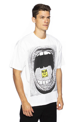 Koszulka OBEY Scream biała