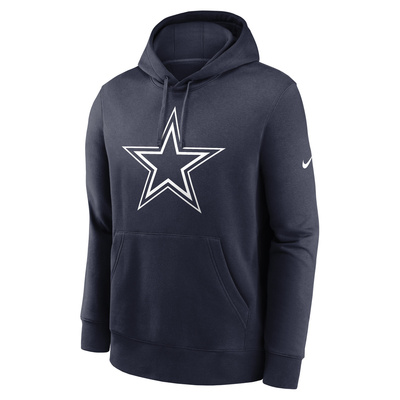 Nike Men's NFL Dallas Cowboys Nike Club Fleece Pullover Hoodie navy