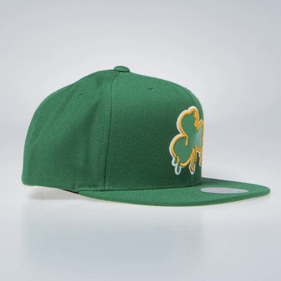 Mitchell & Ness Boston Celtics Snapback Cap green Dripped