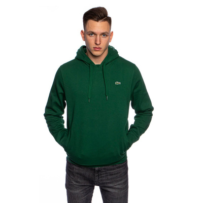 Bluza Lacoste Sport Hooded Fleece Sweatshirt zielona