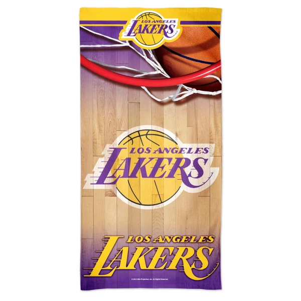 Ręcznik WinCraft NBA Spectra Beach Towel 30x60 Los Angeles Lakers