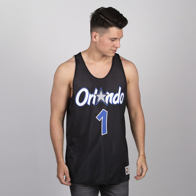 Koszulka Mitchell & Ness Orlando Magic #1 Penny Hardaway black / white NBA Reversible Mesh Tank