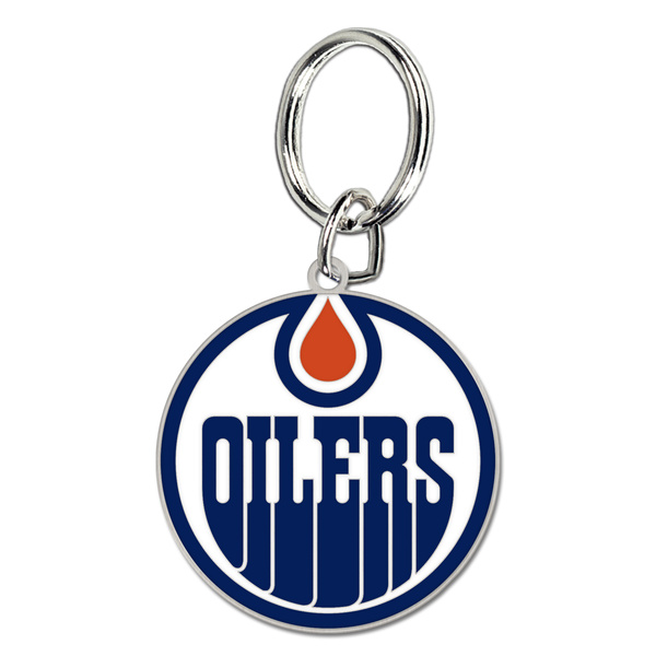 WinCraft NHL Cloisonne Key Ring Carded Edmonton Oilers