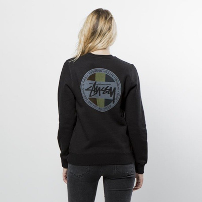 Stussy sweatshirt Reggae Dot Crew black WMNS