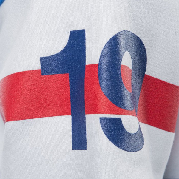 Koka bluza sweatshirt Stripes crewneck navy / white / blue