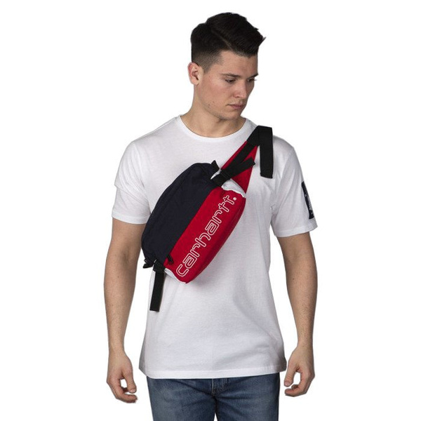 Saszetka Carhartt WIP Terrace Hip Bag cardinal / dark navy / white