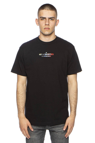 Koszulka 40s & Shorties General Text Logo Tee czarna