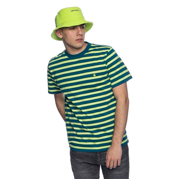 Kapelusz Carhartt WIP Script Bucket Hat lime/black