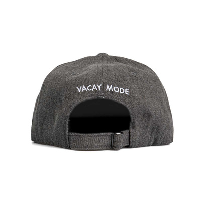 Cayler & Sons Skull Palm Strapback Cap grey