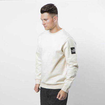 The North Face M Fine Crew Sweat LT vintage white