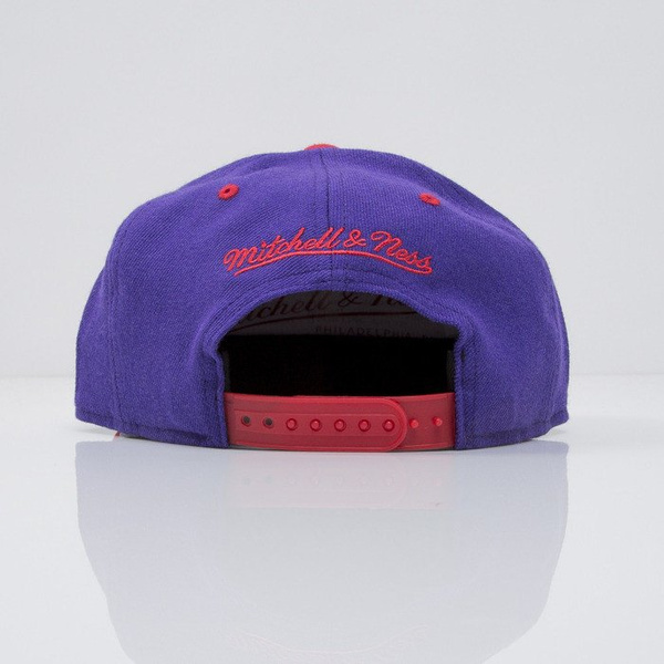 Mitchell & Ness czapka snapback Toronto Raptors purple Team Arch NA80Z