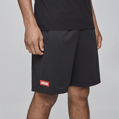 Szorty Cayler & Sons WHITE LABEL WL Statement MeshShorts black / red
