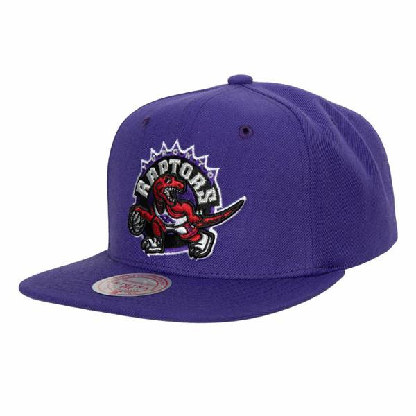 Czapka Mitchell & Ness snapback Toronto Raptors Team Ground 2.0 Snapback fioletowa
