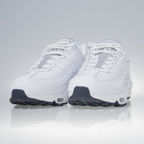 Sneakers buty Nike Air Max 95 Essential white / wolf grey-obsidian (749766-111)