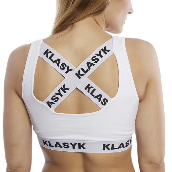 Top damski Prosto Klasyk Sport Bra Xena white