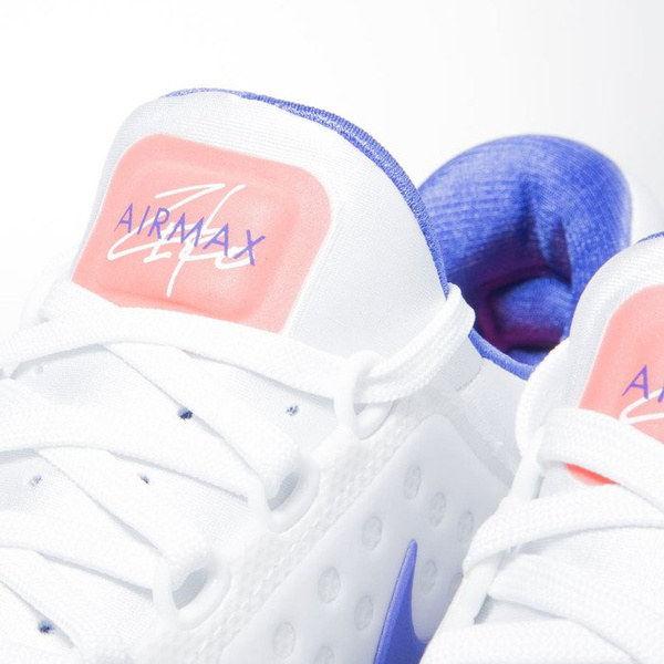 Sneakers buty Nike Air Max Zero Qs white / ultramarine-solar red 789695-105