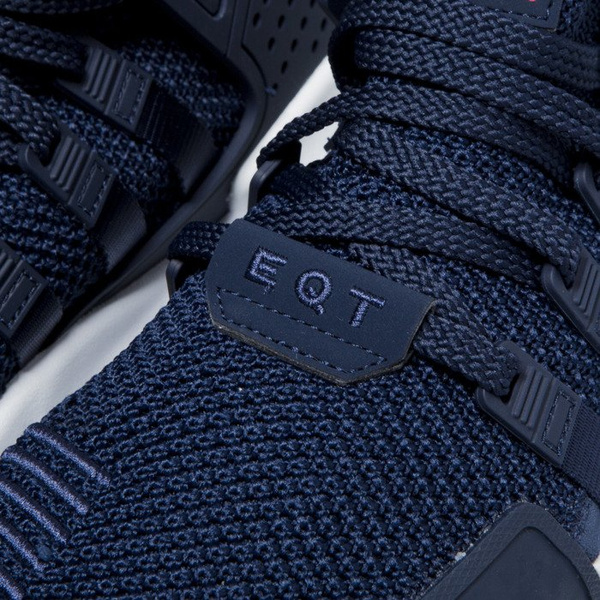 Sneakers buty Adidas Originals EQT Bask ADV collegiate navy / collegiate navy / real coral CQ2996