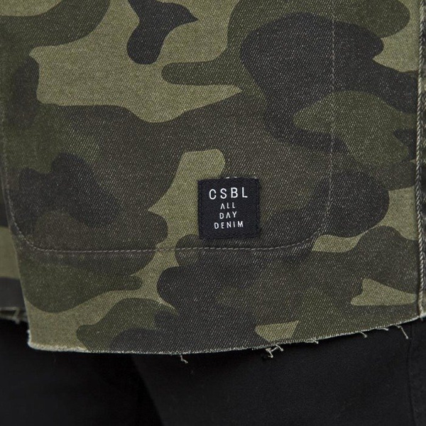 Cayler & Sons kurtka All Day Denim Army Denim Jacket woodland camo