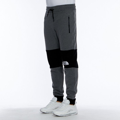 Spodnie dresowe The North Face Himalayan Pant medium grey heather/black