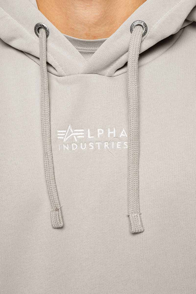 Bluza Alpha Industries Organics EMB Hoody beżowa