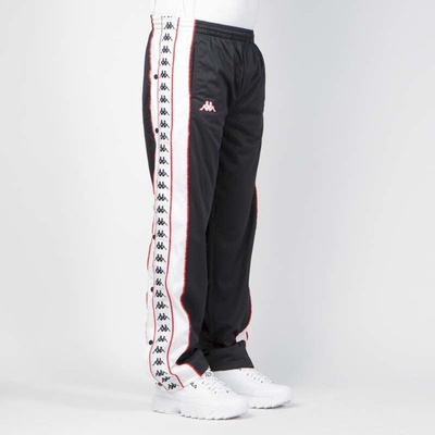 Kappa Authentic pants Banda Big Bay black-white-red