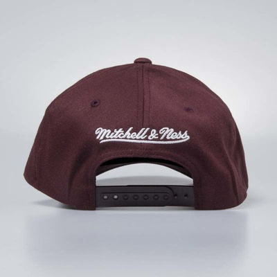 Czapka Mitchell & Ness snapback Own Brand maroon Pinscript High Crown110