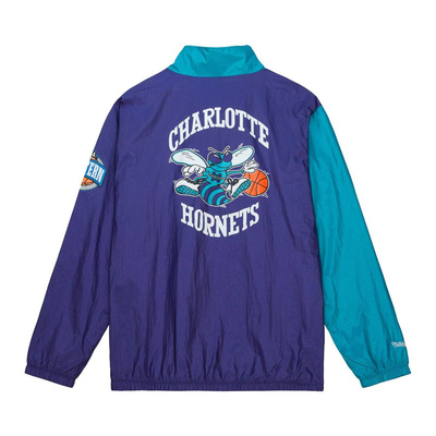 Mitchell & Ness Charlotte Hornets Arched Retro Lined Windbreaker multi/white