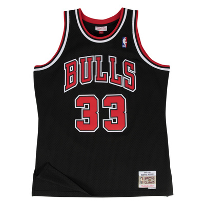 Mitchell & Ness Chicago Bulls #33 Scottie Pippen black Swingman Jersey