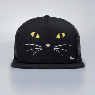 Vans snapback Lawn Party Truck Cap Black Cat black V005KHP21