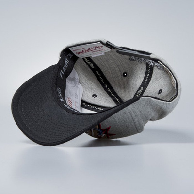 Czapka Mitchell & Ness snapback Philadelphia 76ers grey / black Team Logo 2-Tone
