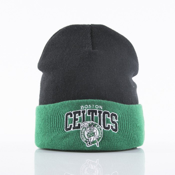 Mitchell & Ness czapka zimowa Boston Celtics black Arched Cuff Knit EU349