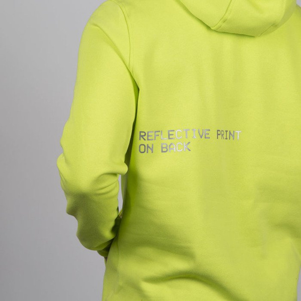 Majors bluza Neon Hoodie toxic green