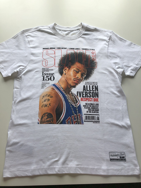 Mitchell & Ness NBA Slam Tee Philadelphia 76ERS Allen Iverson white