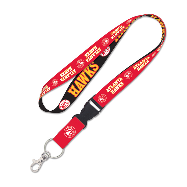 Smycz WinCraft NBA Lanyard w/detachable buckle 1" Atlanta Hawks