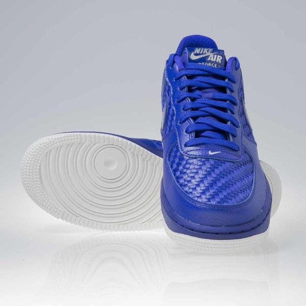 Sneakers buty Nike Air Force 1 '07 LV8 Low concord / concord-smmt wht-chrm (718152-404)