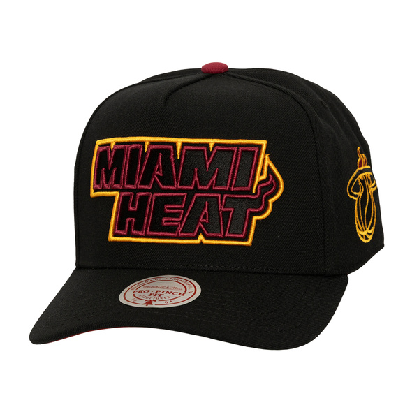 Czapka Mitchell & Ness NBA Class Act Pro Snapback Miami Heat black