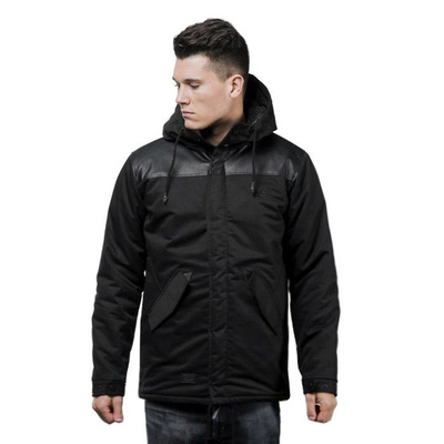 Backyard Cartel jacket Crown black