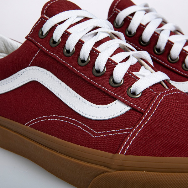 Sneakers buty Vans Old Skool bordowe (VN0A4U3BWZ01)