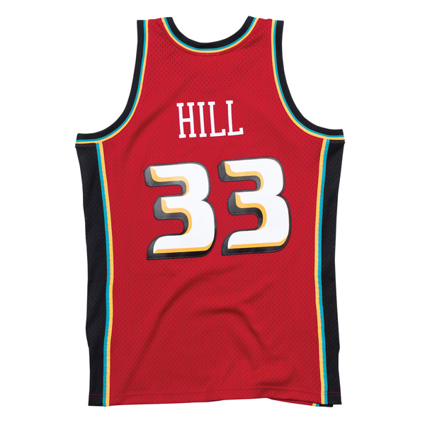 Mitchell Ness Detroit Pistons #33 Grant Hill red Swingman Jersey