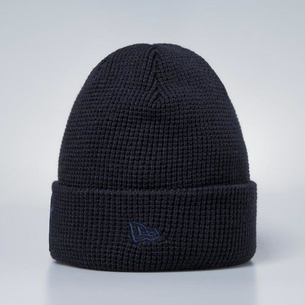 New Era czapka zimowa Essential Waffle KN OSFA navy