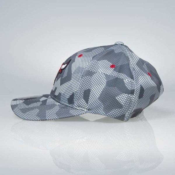 Cap Mitchell & Ness flexfit slouch Chicago Bulls grey Carbon Camo