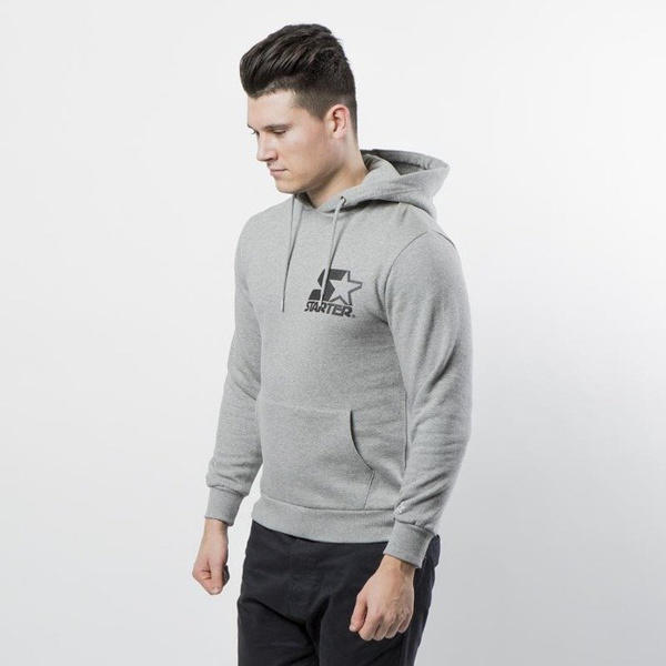 Starter bluza hoody LBPC Hoody grey heather / black