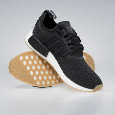 Sneakers buty Adidas Originals NMD_R1 black/black/gum (B42200)