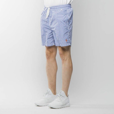 Ralph Lauren szorty Traveler Short blue gingham