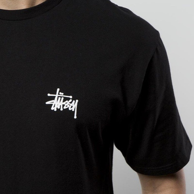 Stussy t-shirt Basic Stussy Tee black HO17