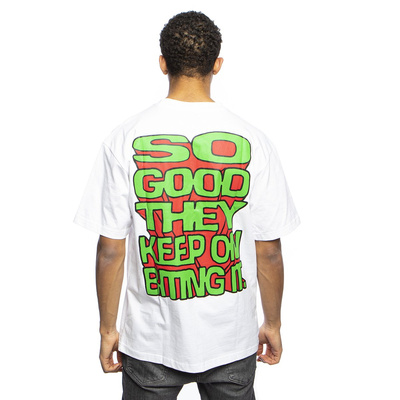 Koszulka Chinatown Market Smiley Local Produce Apple Tee biała