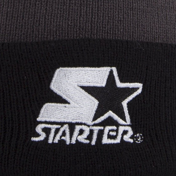 Starter czapka zimowa Star Wars black/grey Face Bobble Knit Vader