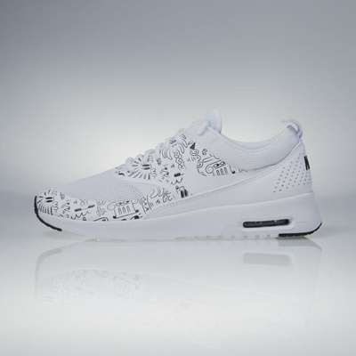 Sneakers buty Nike WMNS Air Max Thea Print white / white-black (599408-103)
